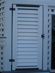 Louver Shower Door