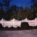 Driveway Fence and Bed
