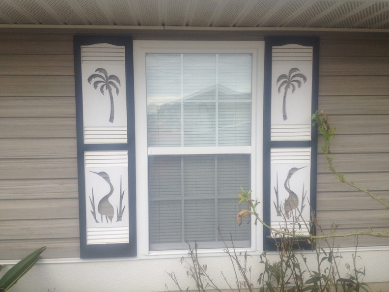 Mix and match designs for shutters